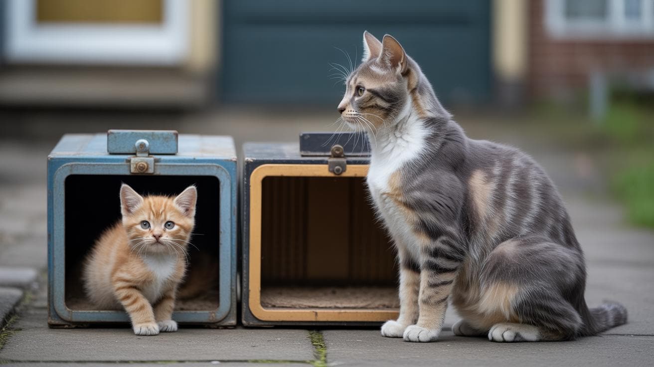 - Suitability for kittens, senior cats, and large breeds when comparing top-entry vs open litter box designs.jpg