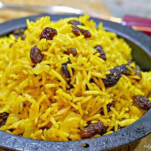 Gluten-Free 5-Spice Rice With Raisins