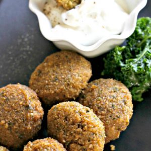 Gluten Free Baked Falafel – Revised Recipe