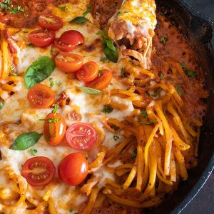 Gluten-Free One Pot Creamy Tomato Pasta Bake
