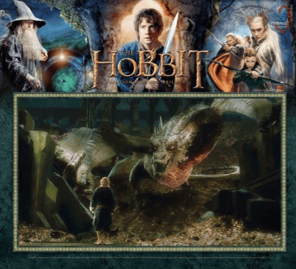 The Hobbit Pinball Translite