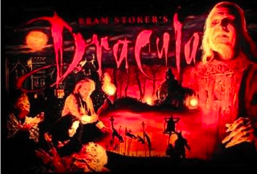 Bram Stoker Dracula Pinball Translite