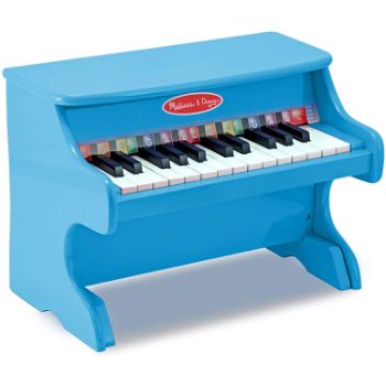 2. Melissa & Doug Learn-to-Play Piano, Blue