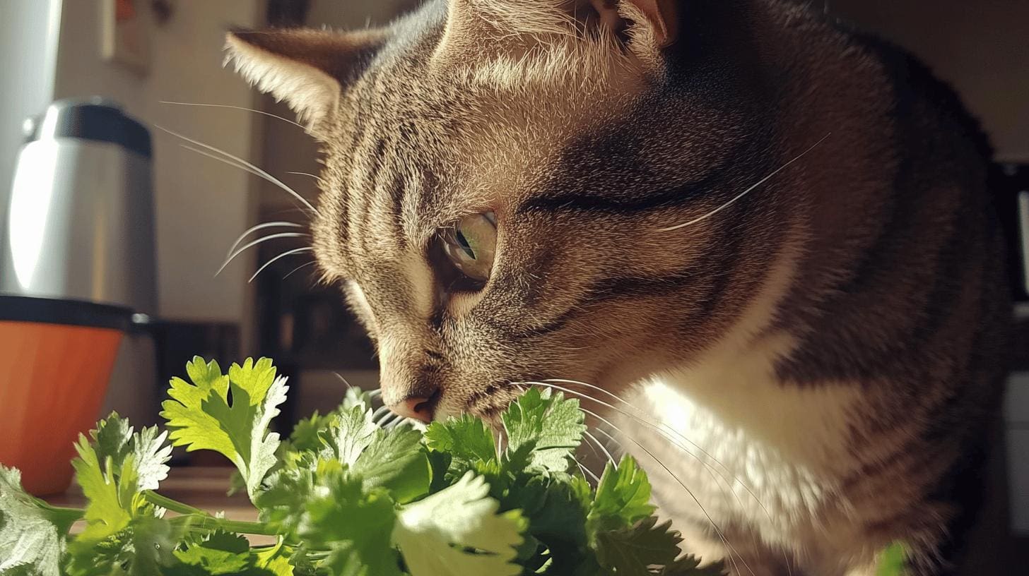 How to Introduce Cilantro to Your Cats Diet-1.jpg