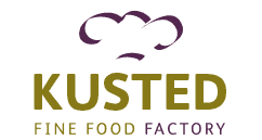 Kusted fine food factory logo
