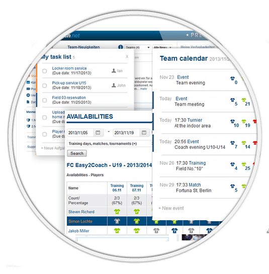Software calcistico agenda