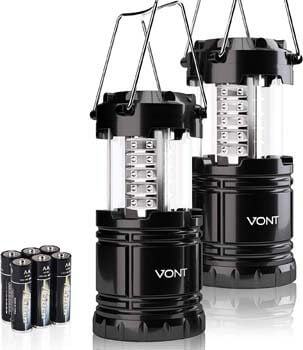 2: Vont 2 Pack LED Camping Lantern