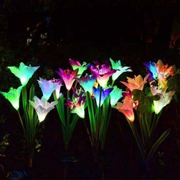 5: Wohome Outdoor Solar Garden Stake Lights