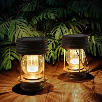 2: Hanging Solar Lights Outdoor