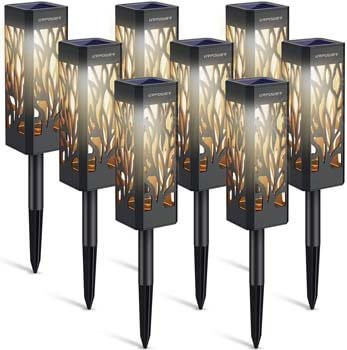 9: URPOWER Solar Lights, Upgraded Solar Lights Outdoor