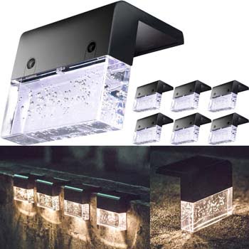 5: SUNFACE Solar Deck Lights Fence Post Lights Outdoor Lighting Garden Decorative