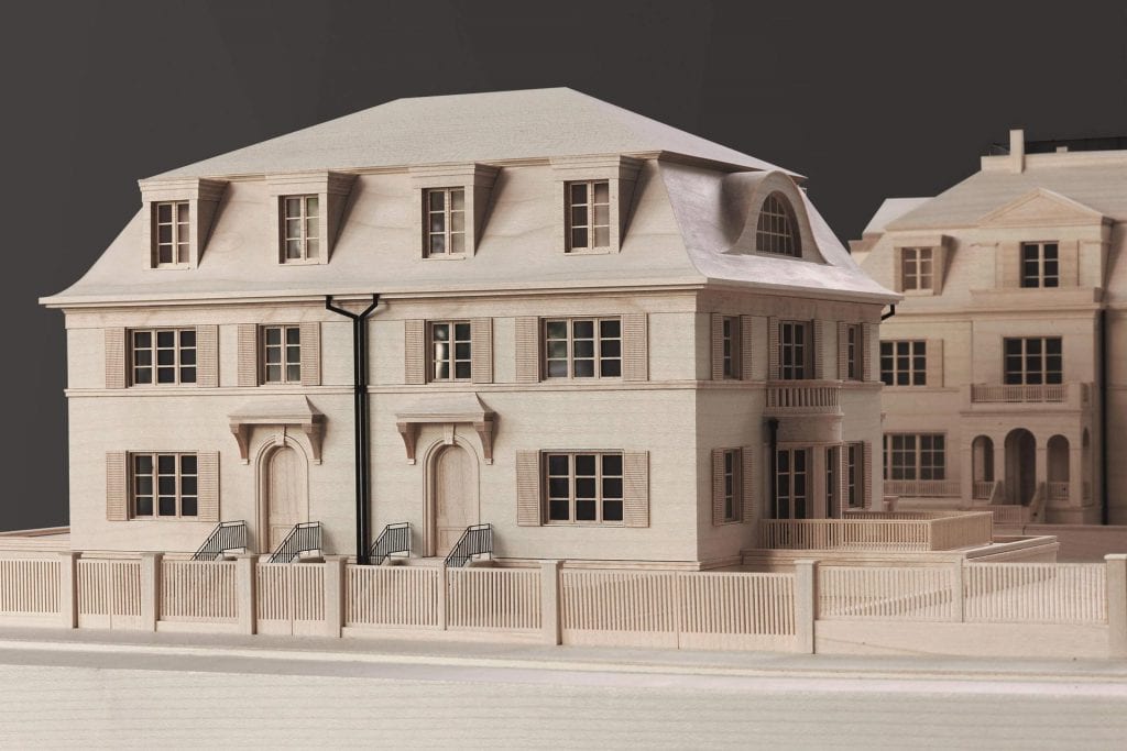 The architectural model for the Dahlem Duo