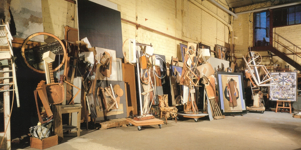 L'atelier, vers 1992. Archives Le Yaouanc L'atelier, vers 1992. Archives Le Yaouanc
