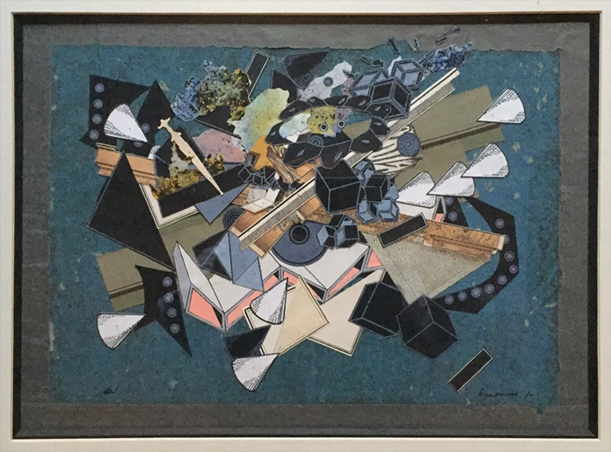 Sans-titre, 1970. Collage et gouache, coll. privée, Genève. Photo: Allen Le Yaouanc Sans-titre, 1970. Collage et gouache, coll. privée, Genève. Photo: Allen Le Yaouanc