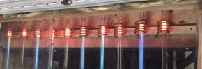 degassing of vacuum tube elements degassing of vacuum tube elements