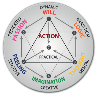 The seven psychological functions