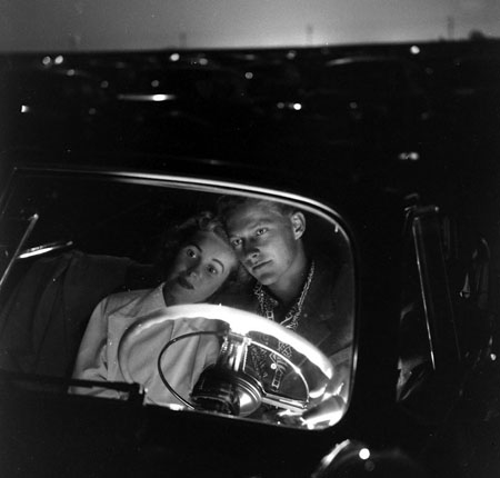 Gilmore Island Drive In, Los Angeles, 1949