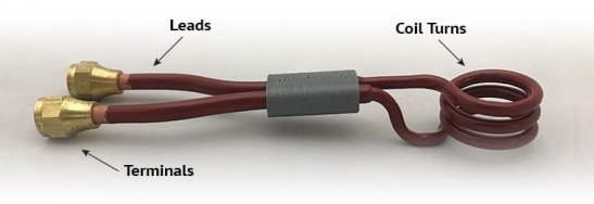 coil induction heating coil