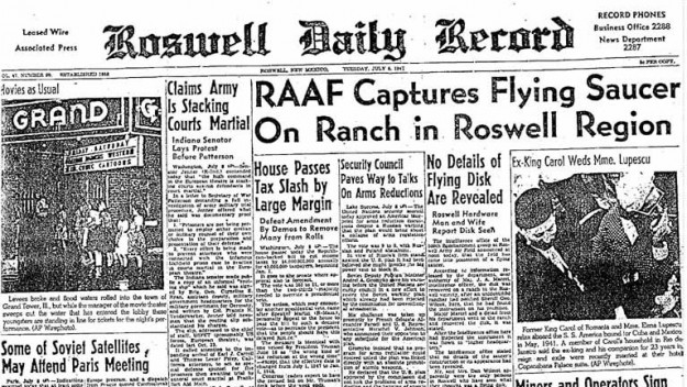 Roswell Crash 1947 Headline