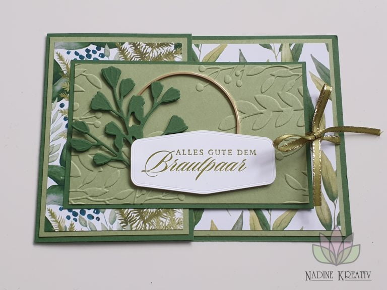 Hochzeitskarte "Ewiges Grün" 12 Hochzeitskarte "Ewiges Grün" 12