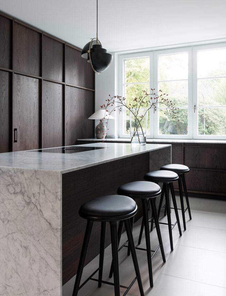 Hamburg Nienstedten Charlotte-Niese Showroom Kueche @Joachim Behr / Horsch & Huebscher