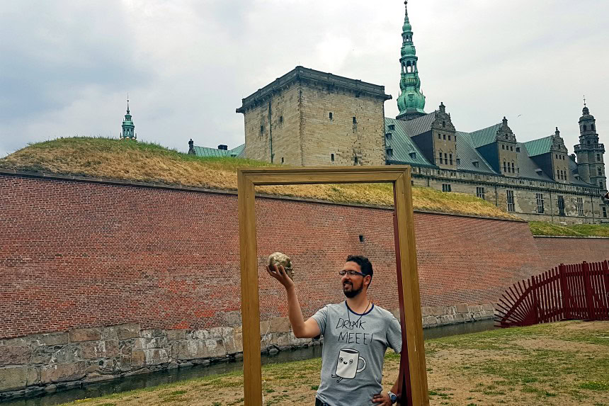 Castillo de Helsingør en Dinamarca