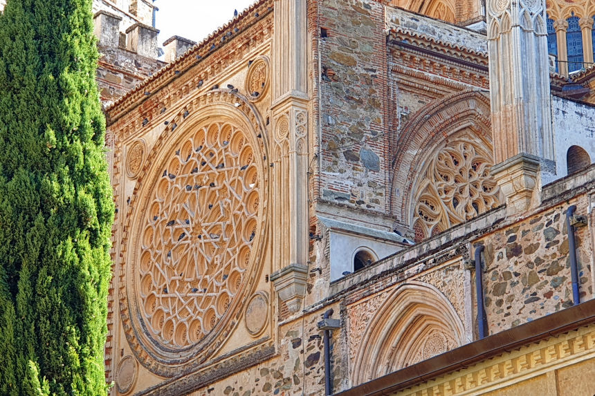 detalle del rosetón