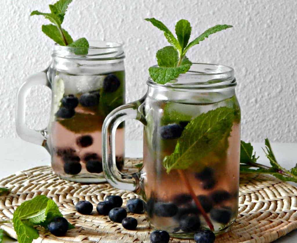 blueberry mojito