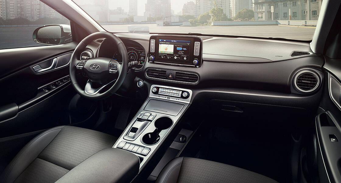 Hyundai Kona Interior View