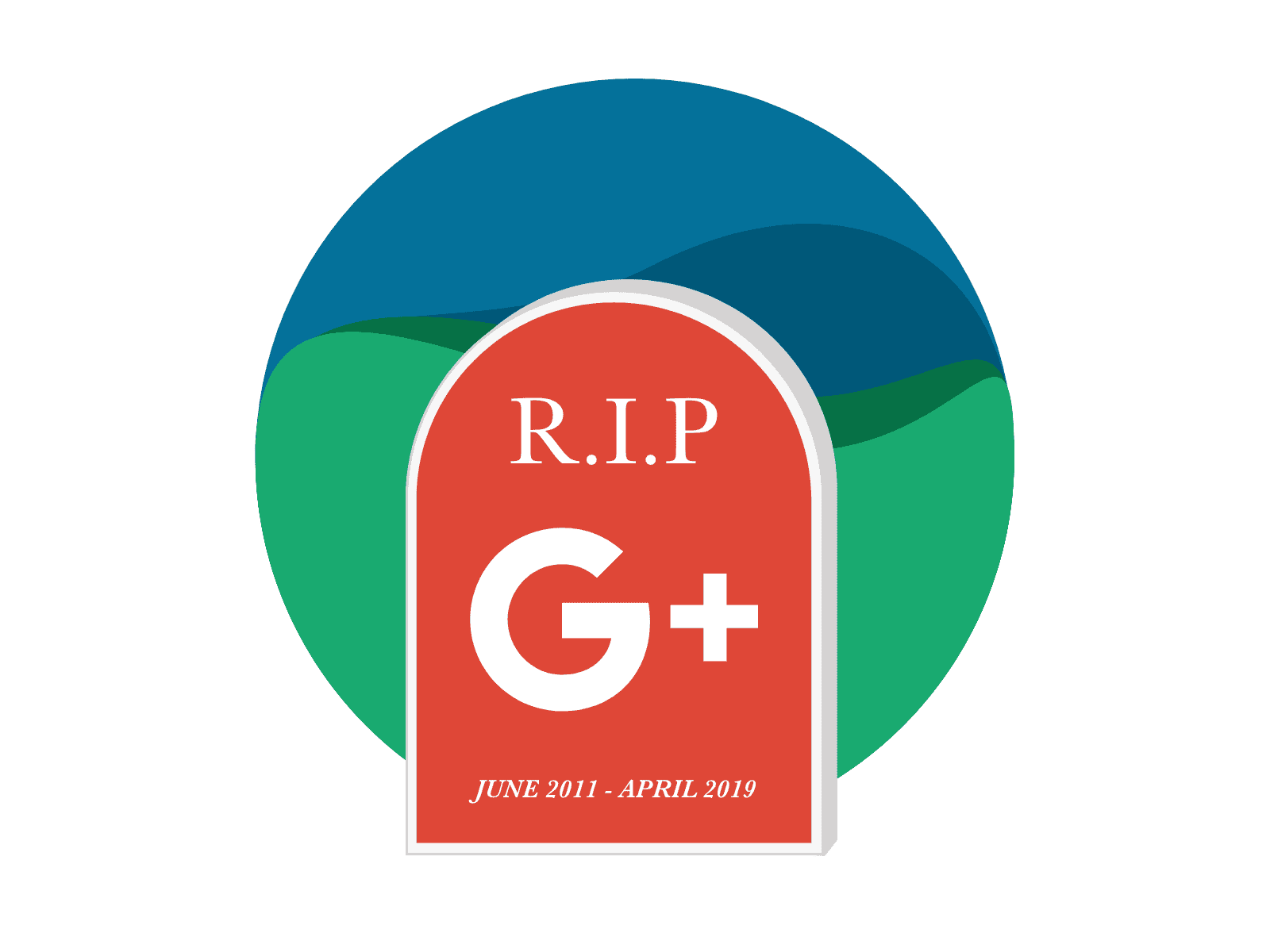 R.I.P. Google Plus Image | Kanuka Digital