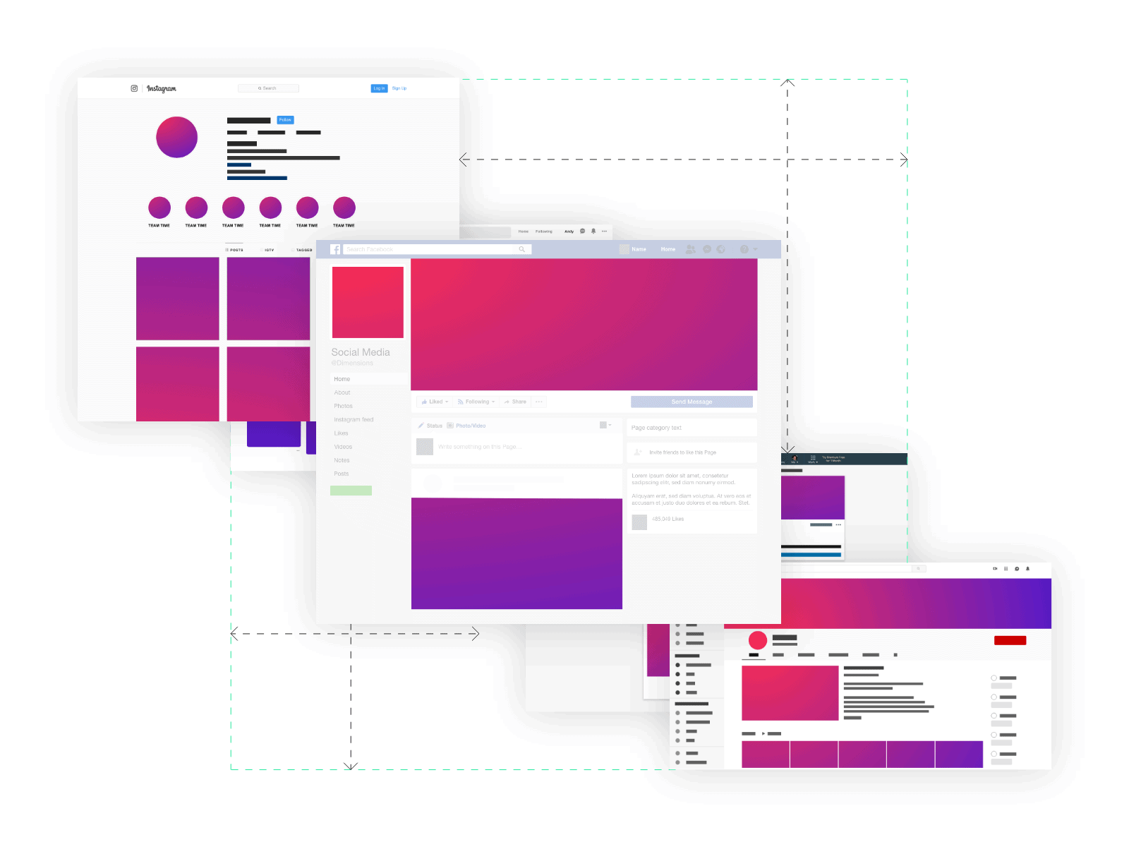 Social Media Image Size Guide | Social Image Cheat Sheet | Kanuka Digital
