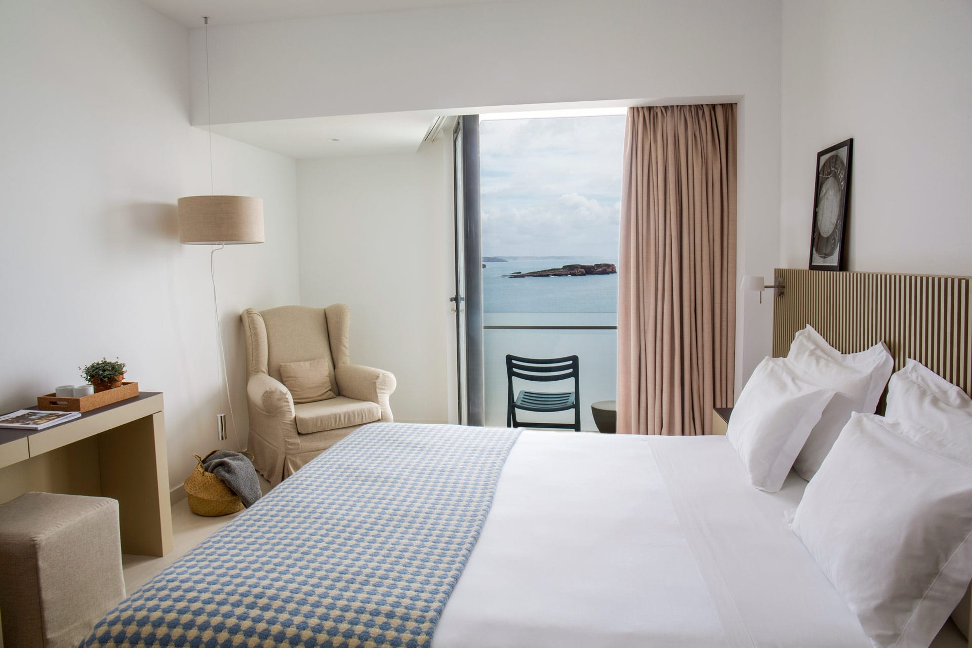 Doppelzimmer mit Meerblick im Hotel Memmo Baleeira