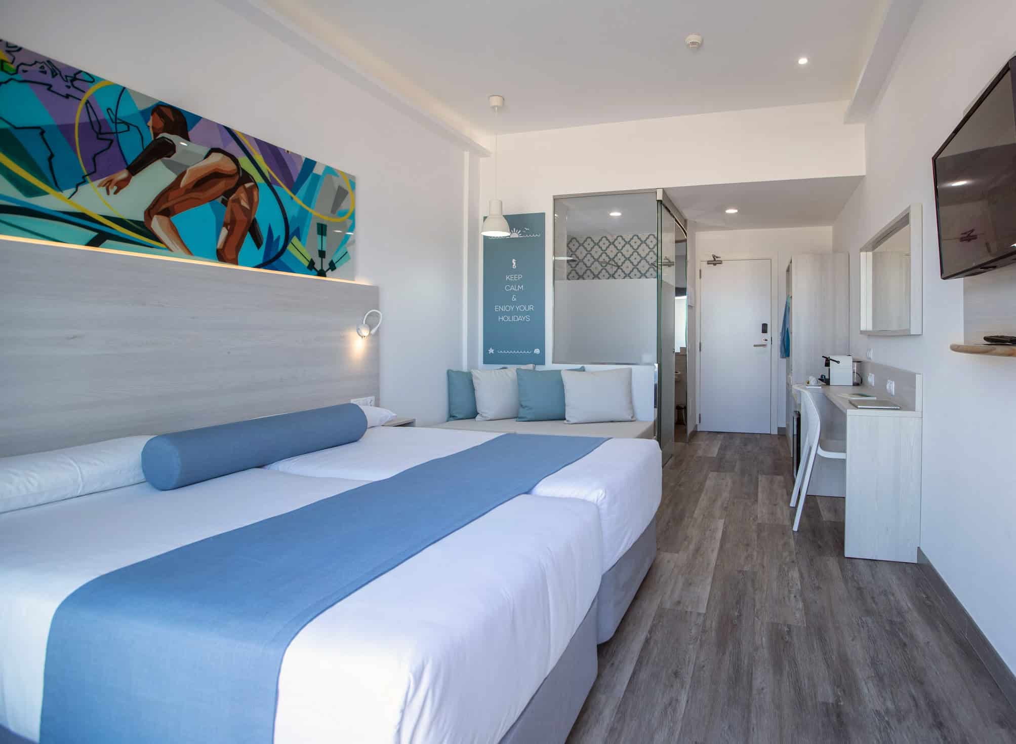 Surfing Dreams Doppelzimmer im Hotel Surfing Colors