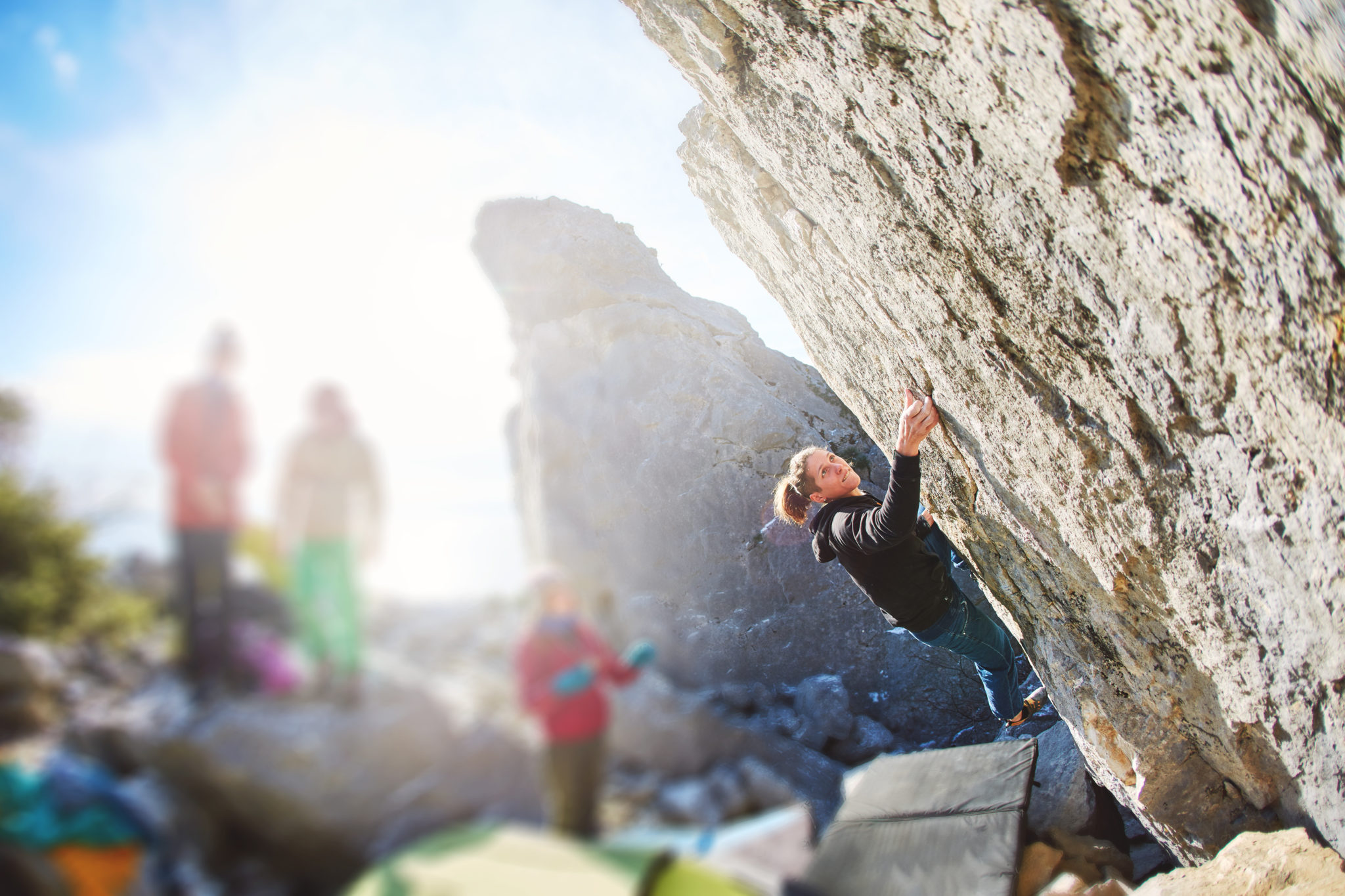 Boulder und Kletter Session