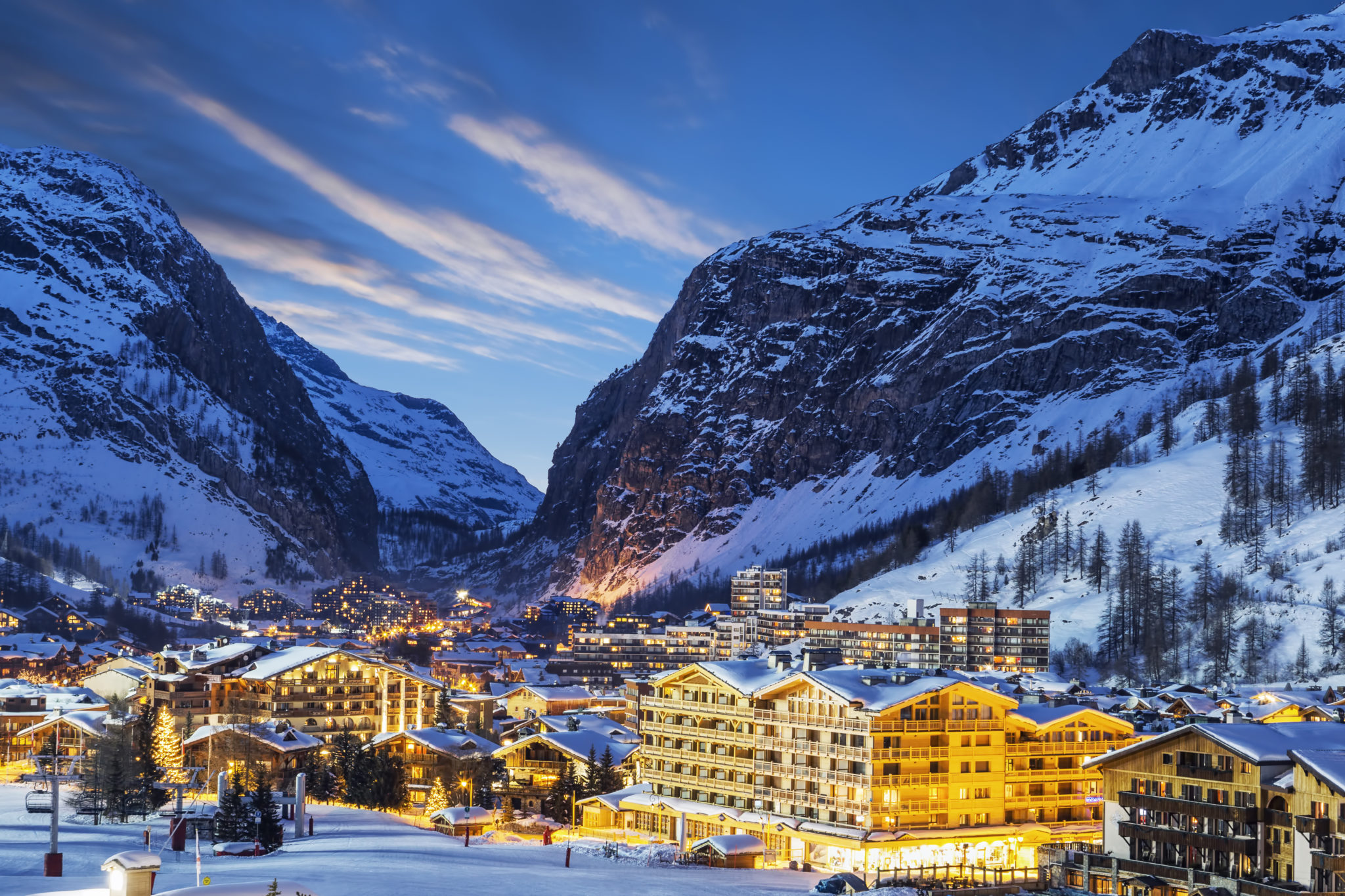 Skiurlaub in den Französischen Alpen