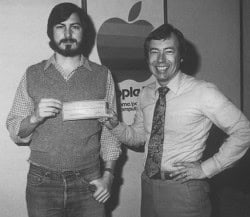 Steve Jobs and Mike Markkula Steve Jobs and Mike Markkula