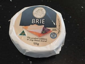 Mini Brie Round Microwave Baked Brie