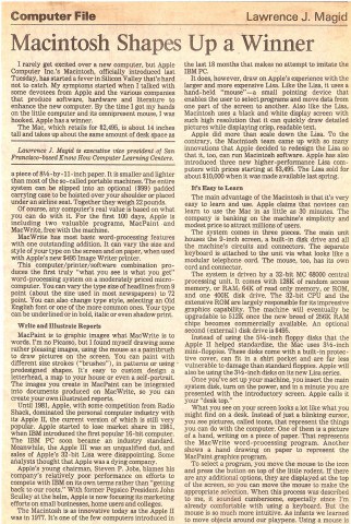 The original review from the LA Times. Click through for a larger version. (Credit: Larry Magid/Los Angeles Times The original review from the LA Times. Click through for a larger version. (Credit: Larry Magid/Los Angeles Times