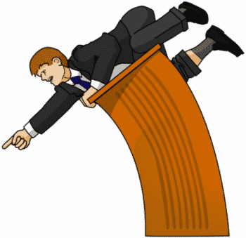 Preacher in the pulpit