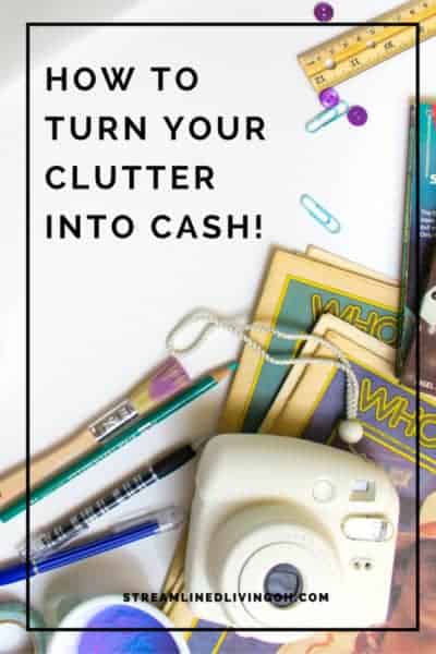 How to make money from your clutter!
