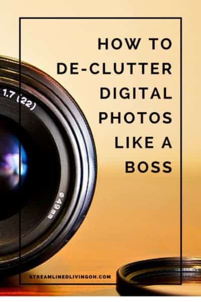 Read this to learn the best and easiest way to organize and de-clutter your photos. Get your digital life under control!