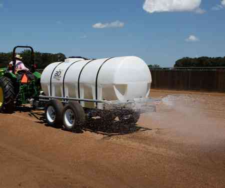 Tractor 1000 Gallon Water Trailer Arena Management