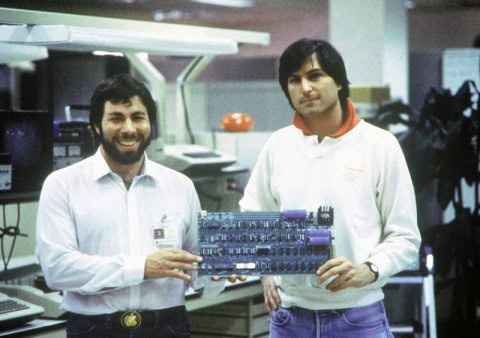 Steve Wozniak and Steve Jobs Steve Wozniak and Steve Jobs