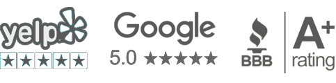 Yelp & Google 5-star - BBB A+