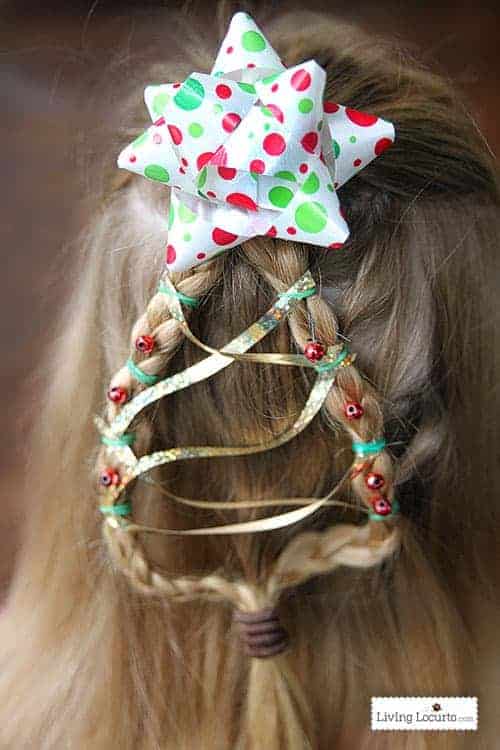 Christmas Tree Braid Cute Girls Hairstyle Living Locurto