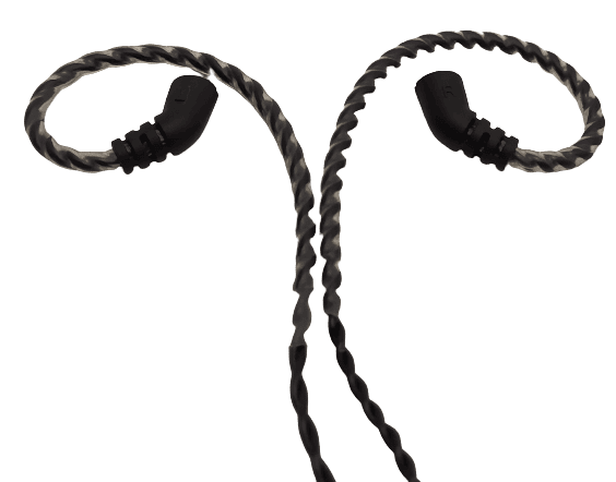 Image shows the 2-pin cable in a layed out position.