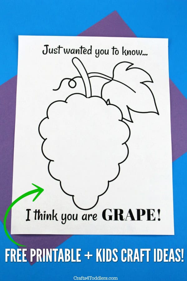 thumbprint grapes craft Archives Crafts 4 Toddlers