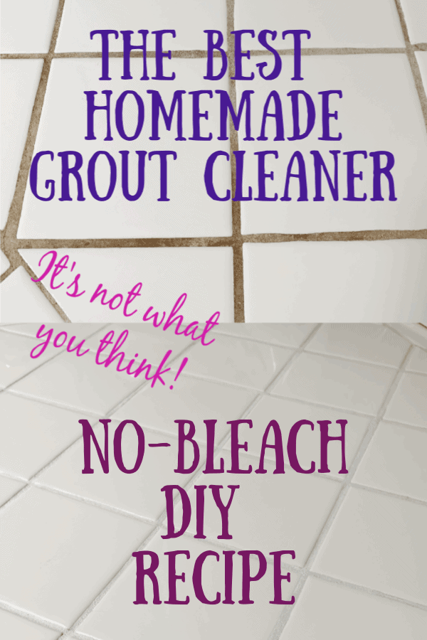 best homemade grout cleaner
