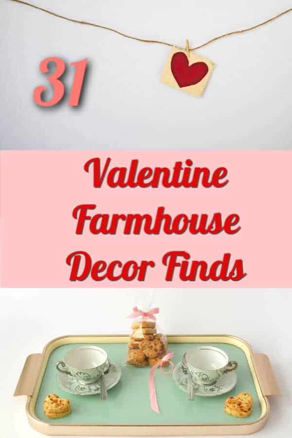 farmhouse valentine's day decor