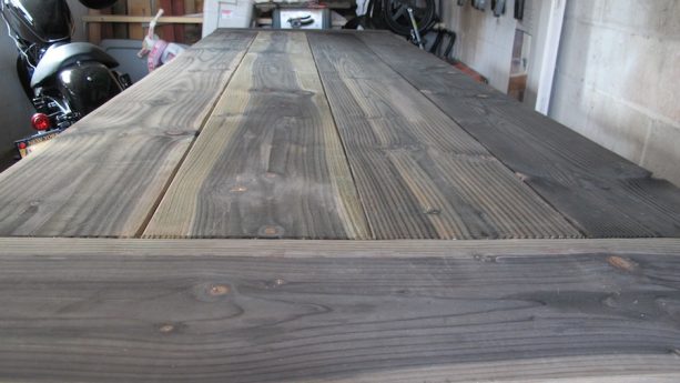 DIY wedding table with Rust-Oleum Sunbleached